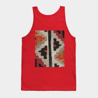 red antique rug pattern, abstract art, rug pattern, minimal art, modern art, carpet pattern, For custom orders please DM me. Tank Top